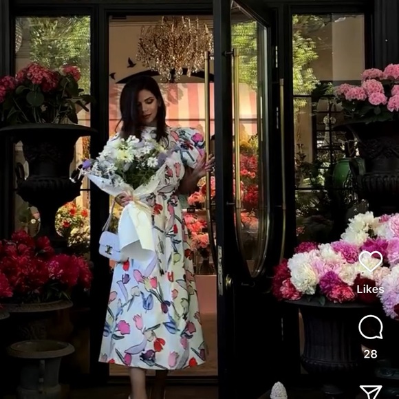 NWT ROTATE Birger Christensen Noon Satin Dress - Picture 7 of 16